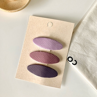 Cloth Snap Hair Clips PW-WG2378A-03-1