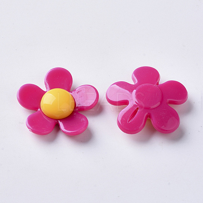Opaque Acrylic Beads SACR-N007-C-02-1