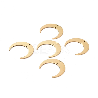 201 Stainless Steel 2-Loop Link Pendants STAS-N090-LA166-1