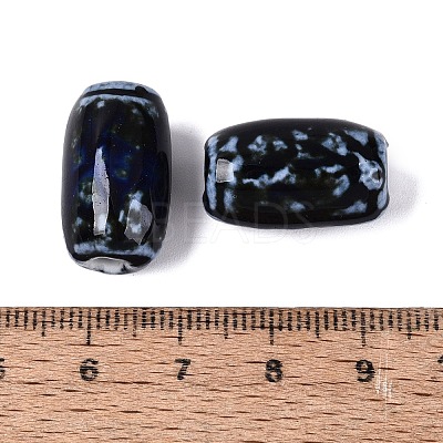 Vintage Handmade Porcelain Beads PORC-N013-12-03-1
