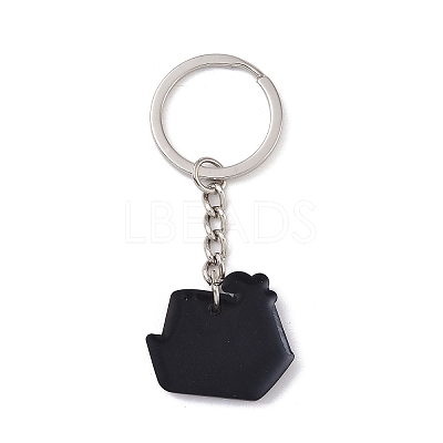 Cartoon PVC Pendant Keychain LS-KEYC-U001-01F-1