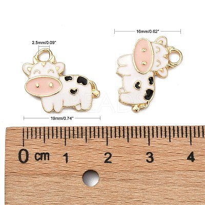 Alloy Enamel Pendants X-ENAM-S119-005A-1