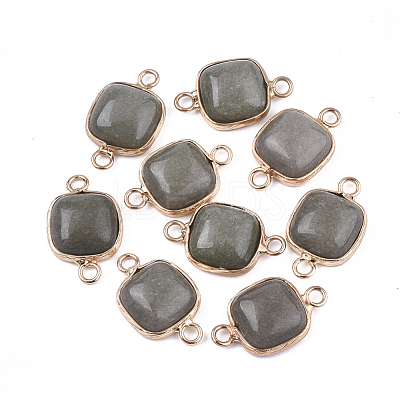 Natural White Jade Links connectors G-S344-69B-1