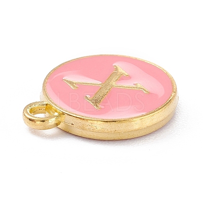 Golden Plated Alloy Enamel Charms LS-ENAM-Q437-14X-1