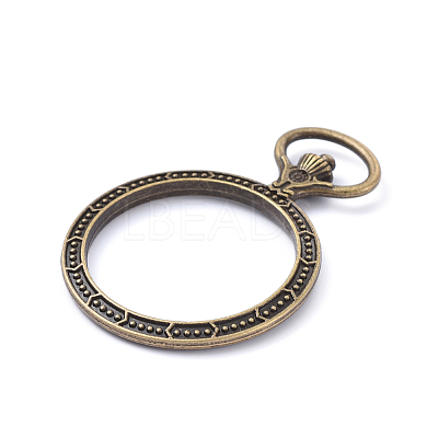 Zinc Alloy Big Pendants PALLOY-D580-15AB-1