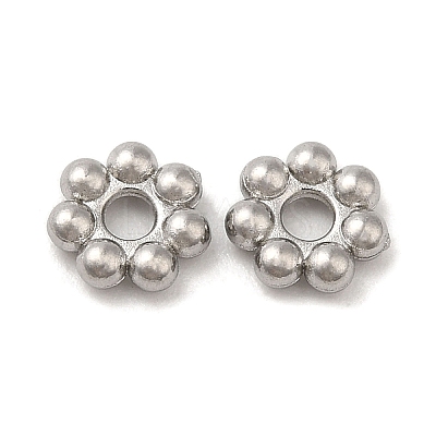 Non-Tarnish 304 Stainless Steel Spacer Beads STAS-H176-04C-P-1