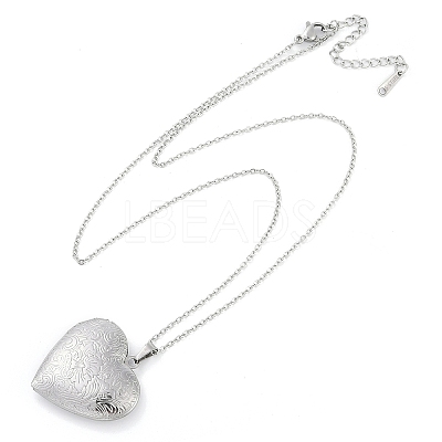 201 Stainless Steel Cable Chain Necklaces NJEW-M050-04C-P-1-1