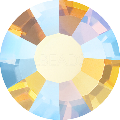 Preciosa&reg Crystal Hotfix Flatback Stones Y-PRC-HSS6-10020-200-1