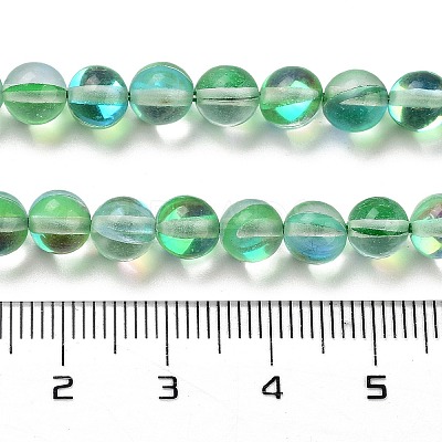 Transparent Glass Beads GLAA-B022-6mm-02-1