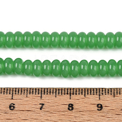 Imitation Jade Glass Beads Strands GLAA-T025-6mm-06A-1
