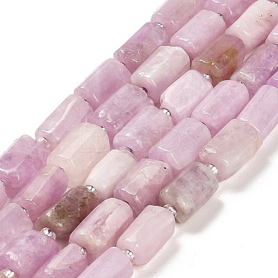 Natural Kunzite Beads Strands G-G068-A12-01-1