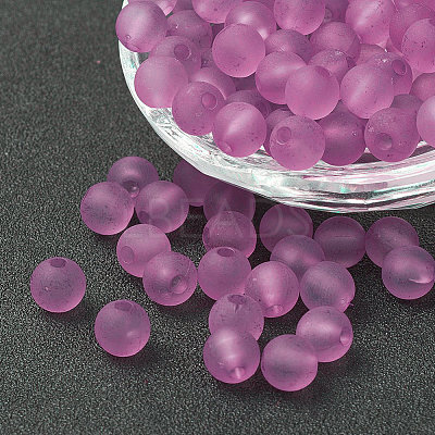 Transparent Acrylic Beads X-PL704-C71-1