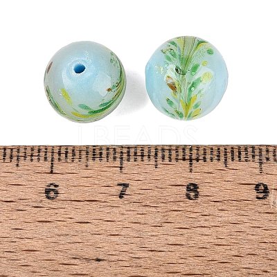 Handmade Lampwork Beads LAMP-T023-02B-06-1