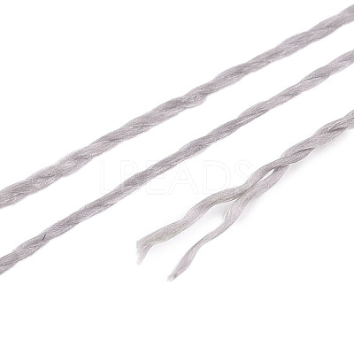 2-Ply Round Waxed Cotton Thread Cords YC-T004-01A-06-1