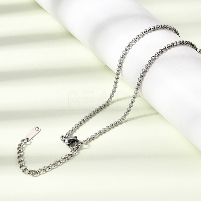 12Pcs 2MM 304 Stainless Steel Rolo Chain Necklaces for Men Women NJEW-H093-12P-1