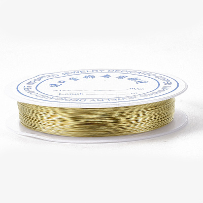 Round Copper Jewelry Wire CWIR-S002-0.8mm-02-1