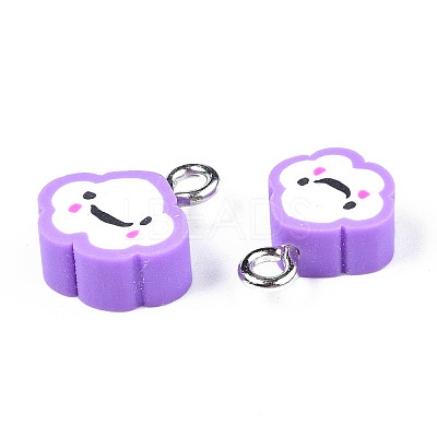 Handmade Polymer Clay Charms LS-CLAY-N006-37B-01E-1
