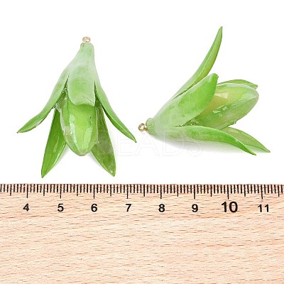 Epoxy Resin & Dried Flower Pendants RE-CBAAE94-05E-1