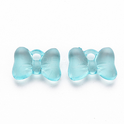 Transparent Acrylic Pendants TACR-T024-02BA-946-1