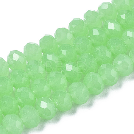 Glass Beads Strands EGLA-A034-J6mm-D08-1