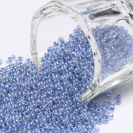 12/0 Grade A Round Glass Seed Beads X-SEED-N001-B-917-1