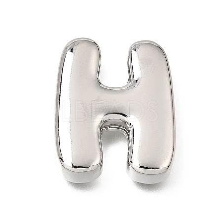 Brass Slide Charms KK-Z163-01P-H-1