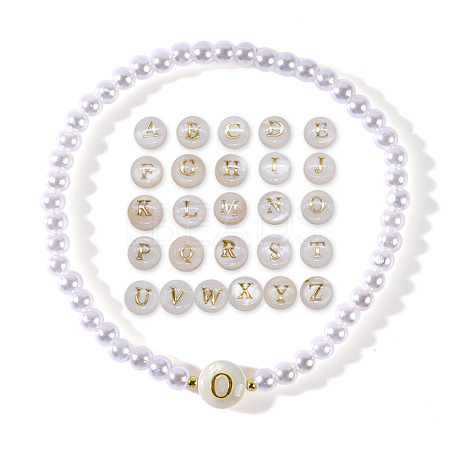 White Imitation Pearl Bracelet NN7430-14-1