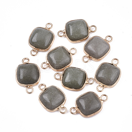 Natural White Jade Links connectors G-S344-69B-1