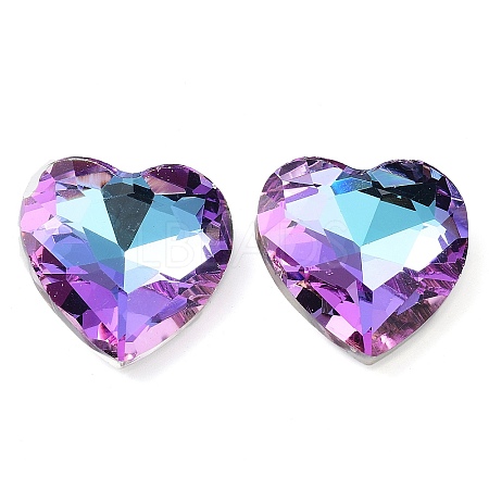 Glass Rhinestone Cabochons GLAA-D016-05A-1