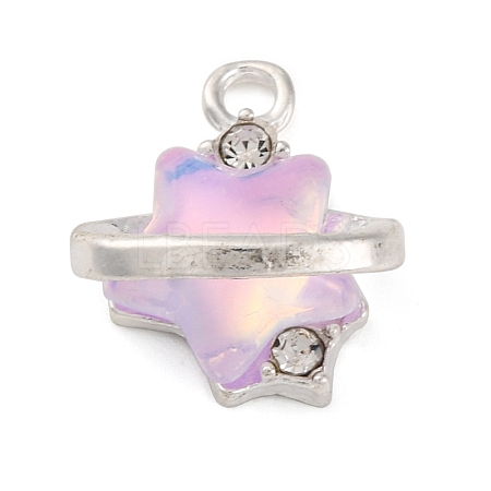 Rack Plating Alloy Cubic Zirconia Pendants FIND-Q116-03S-02-1