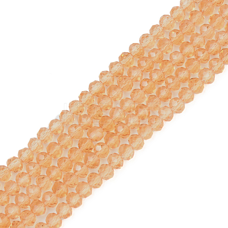 Glass Beads Strands LS-EGLA-A034-T1mm-D23-1