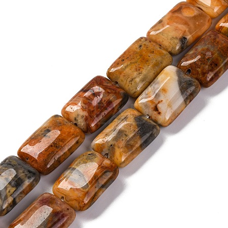 Natural Crazy Agate Beads Strands G-T047-B18-01-1