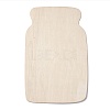 Bottle Shape Unfinished Wood Slices WOOD-XCP0001-25-2