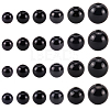 3400Pcs 6 Styles ABS Plastic Imitation Pearl Beads KY-SP0001-51-7