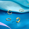 4Pcs 4 Styles 925 Sterling Silver Cuff Earrings EJEW-PH0001-38G-4