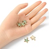 Alloy Enamel Pendants ENAM-YW0002-61B-5