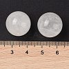 Natural Quartz Crystal No Hole Sphere Beads G-K353-04D-11-2