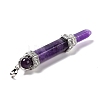 Chakra Theme Natural Amethyst Big Pendants G-I322-06P-01-3