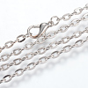 Iron Cable Chains Necklace Making LS-X-MAK-R013-45cm-P-1