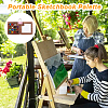 2Pcs 2 Styles Wood Magnetic Flip Top Paintbox AJEW-DC0001-26-6