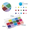 195G 15 Colors Glass Seed Beads SEED-YW0001-11A-3