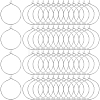 200Pcs Brass Wine Glass Charm Rings KK-SP0001-31B-P-1
