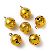 Brass Bell Pendants LS-KK-WH0058-20G-1