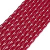 Lab Grown Red Corundum Beads Strands GG-CBAC488-03B-2