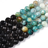 Natural & Synthetic Mixed Gemstone Beads Strands G-D080-A01-01-02-4