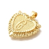 Rack Plating Brass Pendants KK-I722-09G-G-2