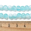 Crackle Glass Beads Strands GLAA-U001-6mm-08-4