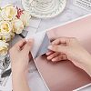 Adhesive Sticker Coated Scratch Off Film Password Sticker DIY-BC0001-21-4