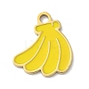 304 Stainless Steel Fruit Enamel Pendants STAS-G362-04G-05-1