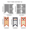 Animal Theme Carbon Steel Cutting Dies Stencils DIY-WH0309-992-6